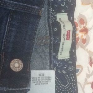Levi’s Perfect Waist 525 Straight 12 M